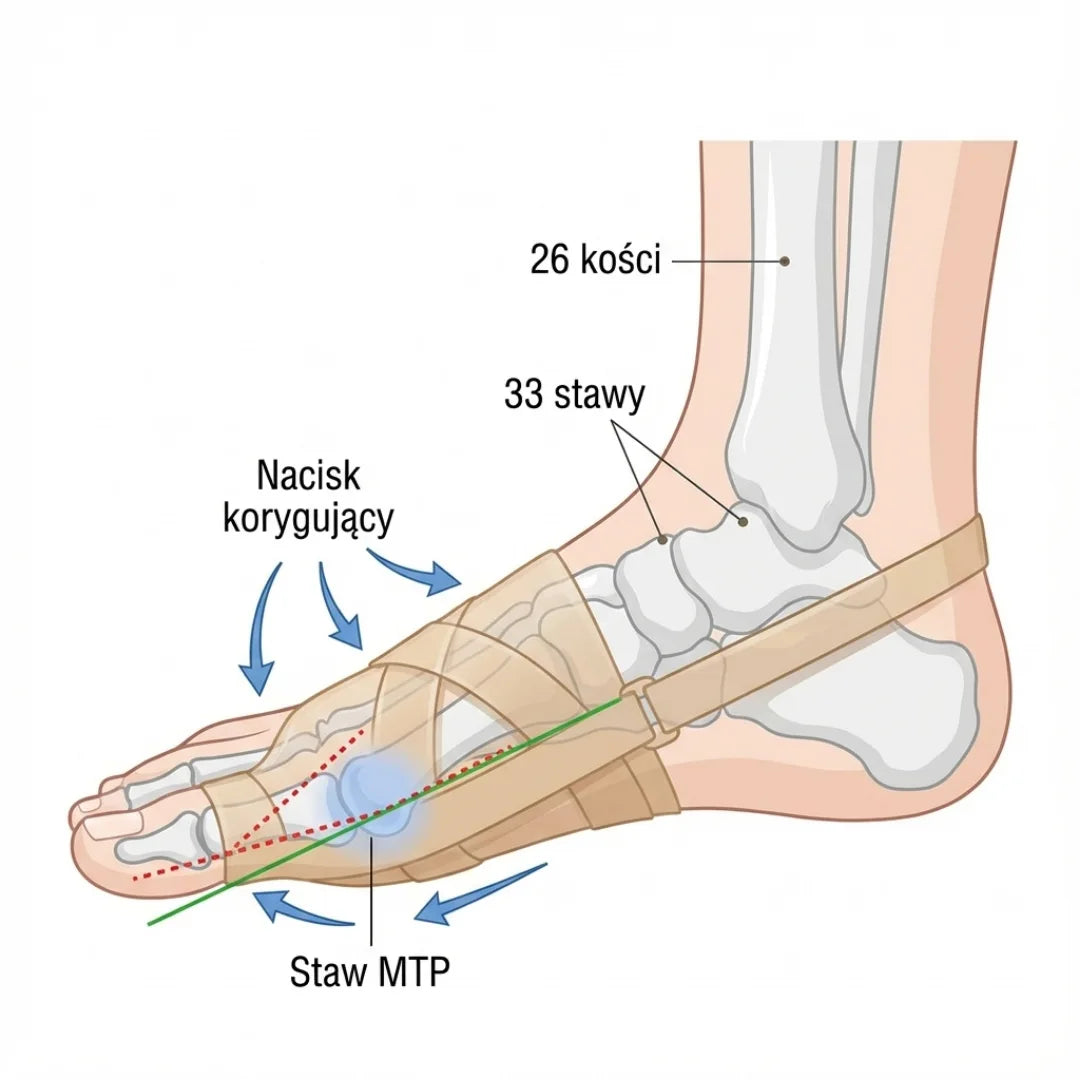 AuraStep™ - Korektor Haluksów